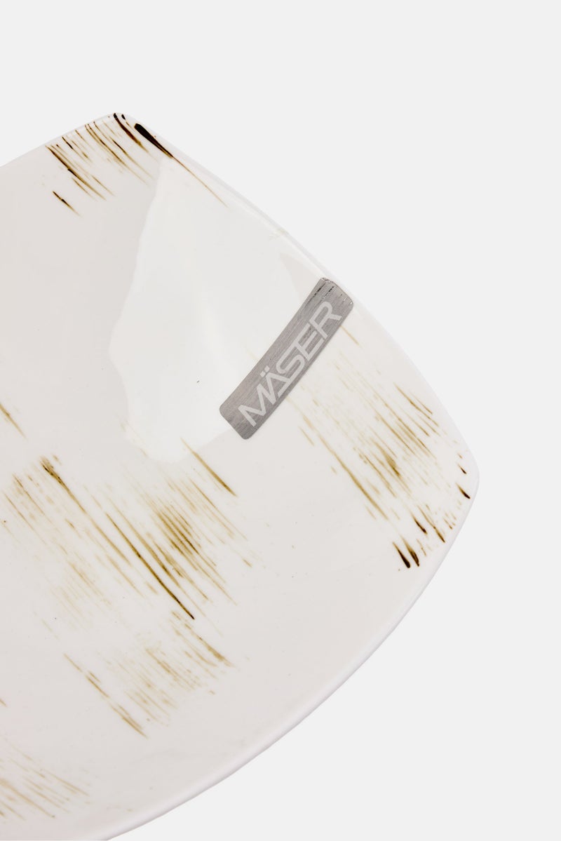 Maser Square Serving Bowl, White - Image 3